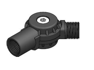 Elbow arm 18 aluminium
