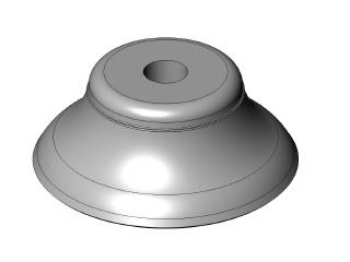 VACUUM CUP FGA 6 mm – FGA 6 1.5 Bellows Suction pads