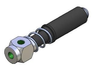 [1.Y01452] SPRING LOADED ROTATIVE VACUUM CUP ARM VFM-4014-G18