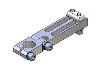 [CA.WSL.GA.14.X] LONG ANGLE CLAMP - SWIVEL HEAD 14 X