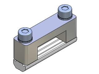 [CA.KBVX.2510] SQUARE JOINT CONNECTOR 25X10