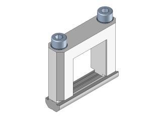 [CA.KBVX.2525] SQUARE JOINT CONNECTOR 25X25
